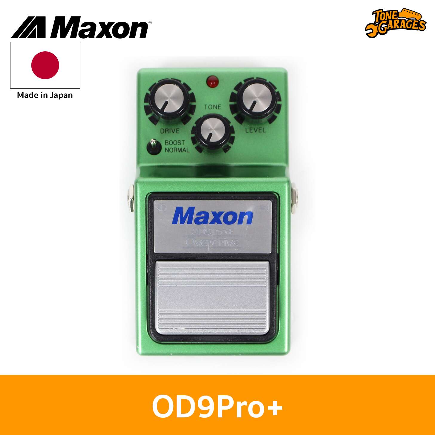 Maxon OD-9 Pro Plus Overdrive Pro Plus Effect – Tone Garages