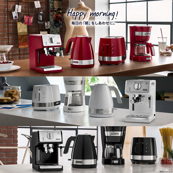 デロンギ アクティブ エスプレッソ カプチーノメーカー ブラック