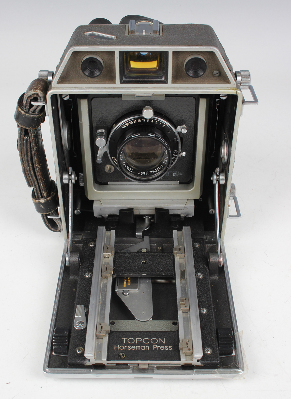 フィルムカメラ TOPCON Horseman Press F0411-117-7v y フィルムカメラ