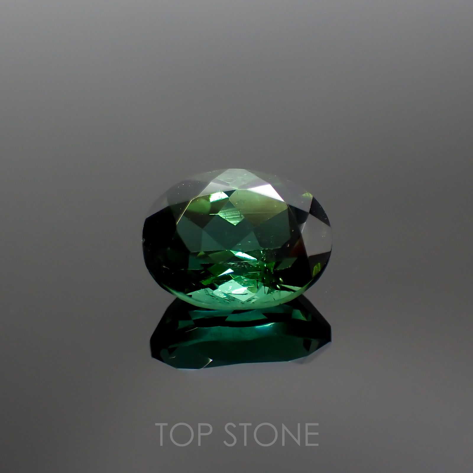 グリーントルマリン(宝石名グリーン・トルマリン) ブラジル産 ソ付(彩