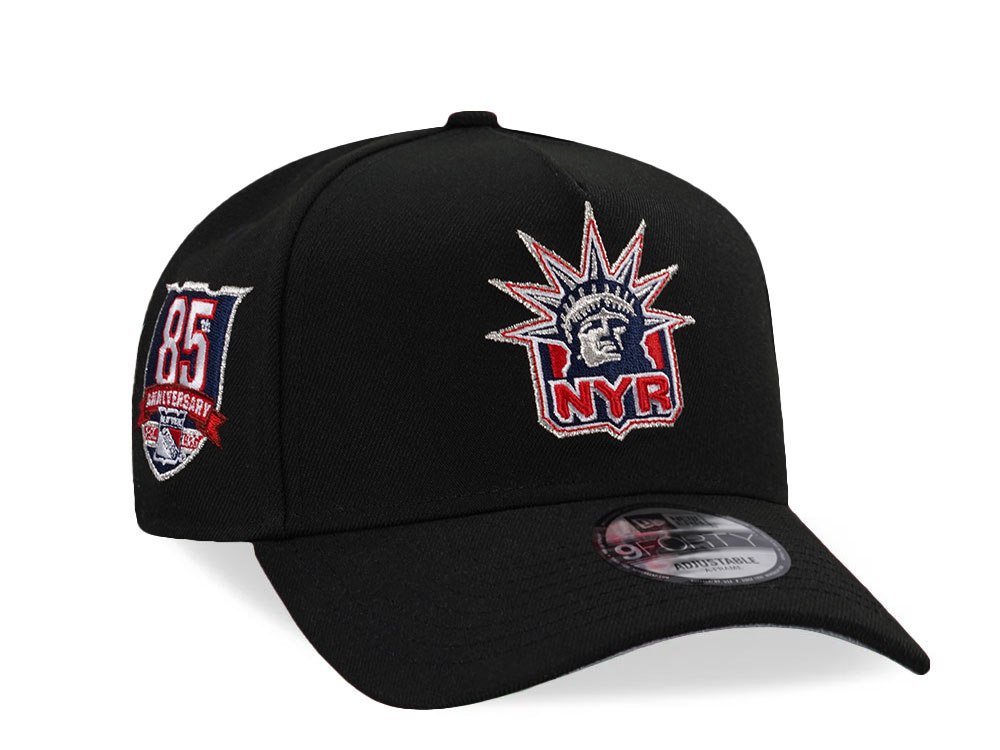 New Era New York Rangers 85th Anniversary Black Classic Edition