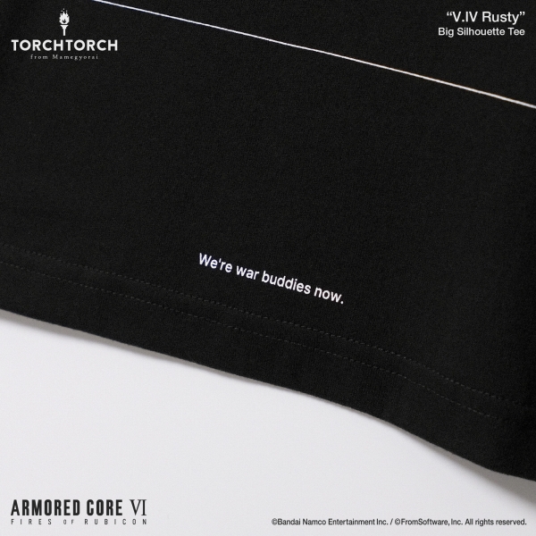 V.IV ラスティ ビッグシルエットTシャツ | TORCH TORCH