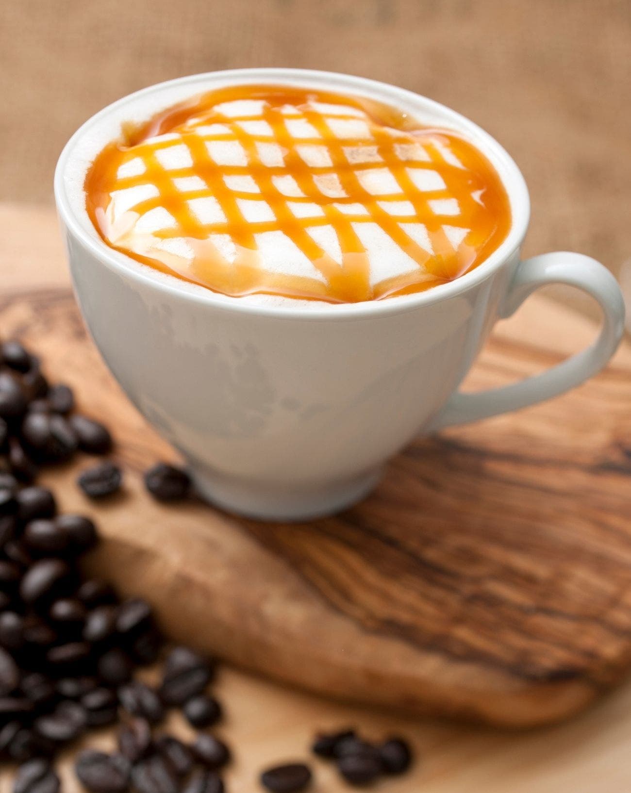 Sugar Free Classic Caramel Latte Recipe | Torani