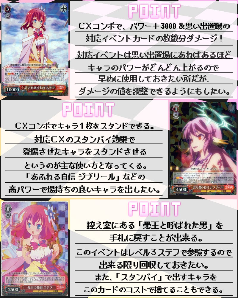 ヴァイスシュヴァルツ ノーゲームノーライフ デッキ ノーゲーム・ノー