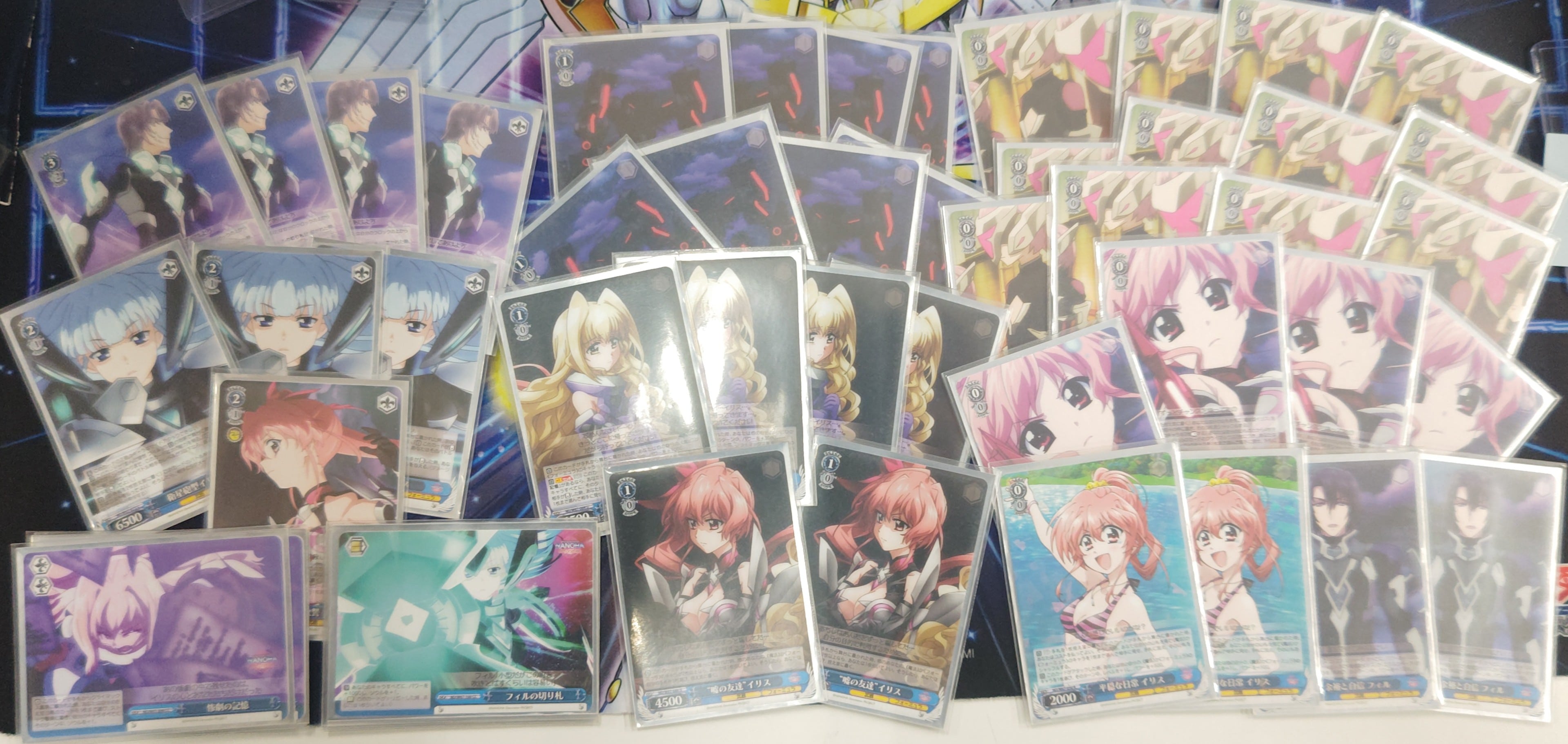 ヴァイス リリカルなのは 8電源デッキ ヴァイスシュヴァルツ 魔法少女