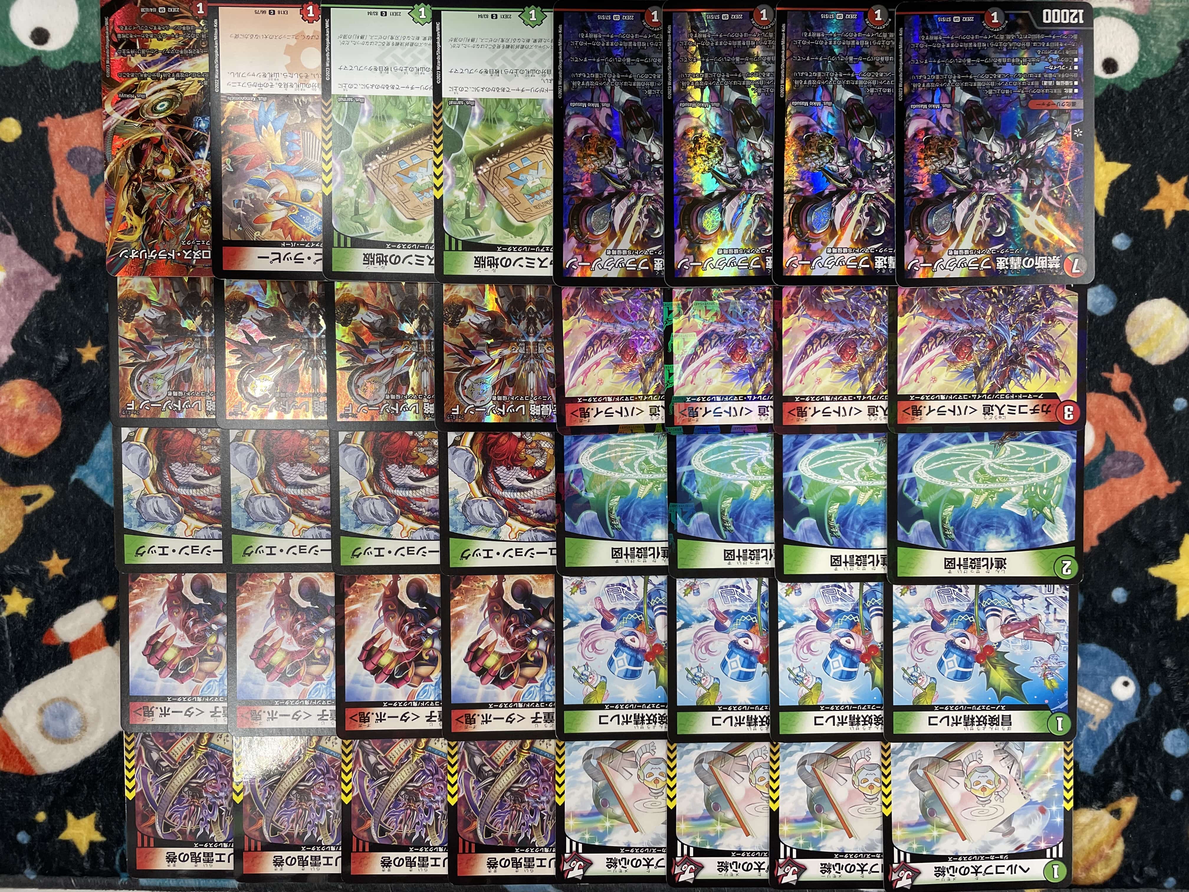 デッキ販売】赤緑アポロ アポロヌスドラゲリオン デュエルマスターズ