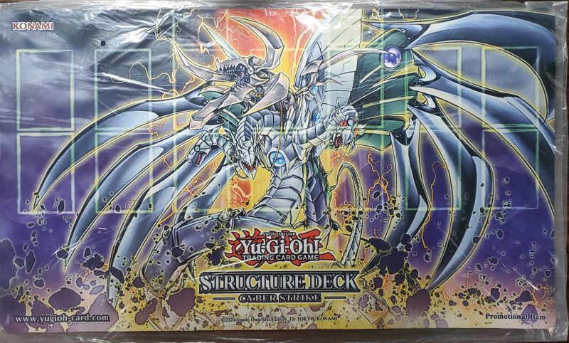 遊戯王OCG 2007年全国大会プレイマット 黒 サイバードラゴン 遊戯王OCG