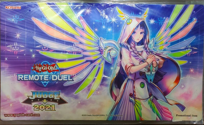 遊戯王 宣告者の神巫 プレイマット カスタム プレイマット】宣告者の神巫