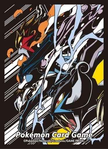 ポケモンカード】 デッキシールド エンテイ＆ライコウ＆スイクン 64枚