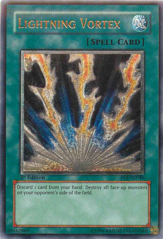 遊戯王ライトニングボルテックス旧アジア版レリーフFET-AE040