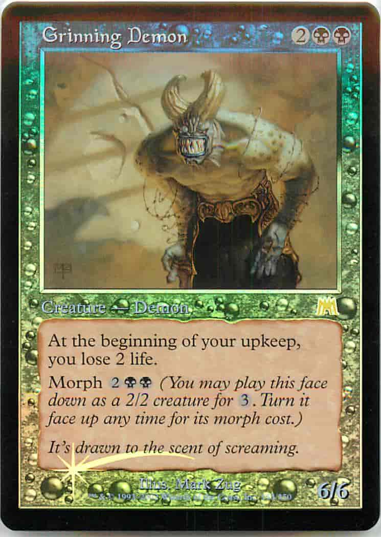 にやにや笑いの悪魔 foil