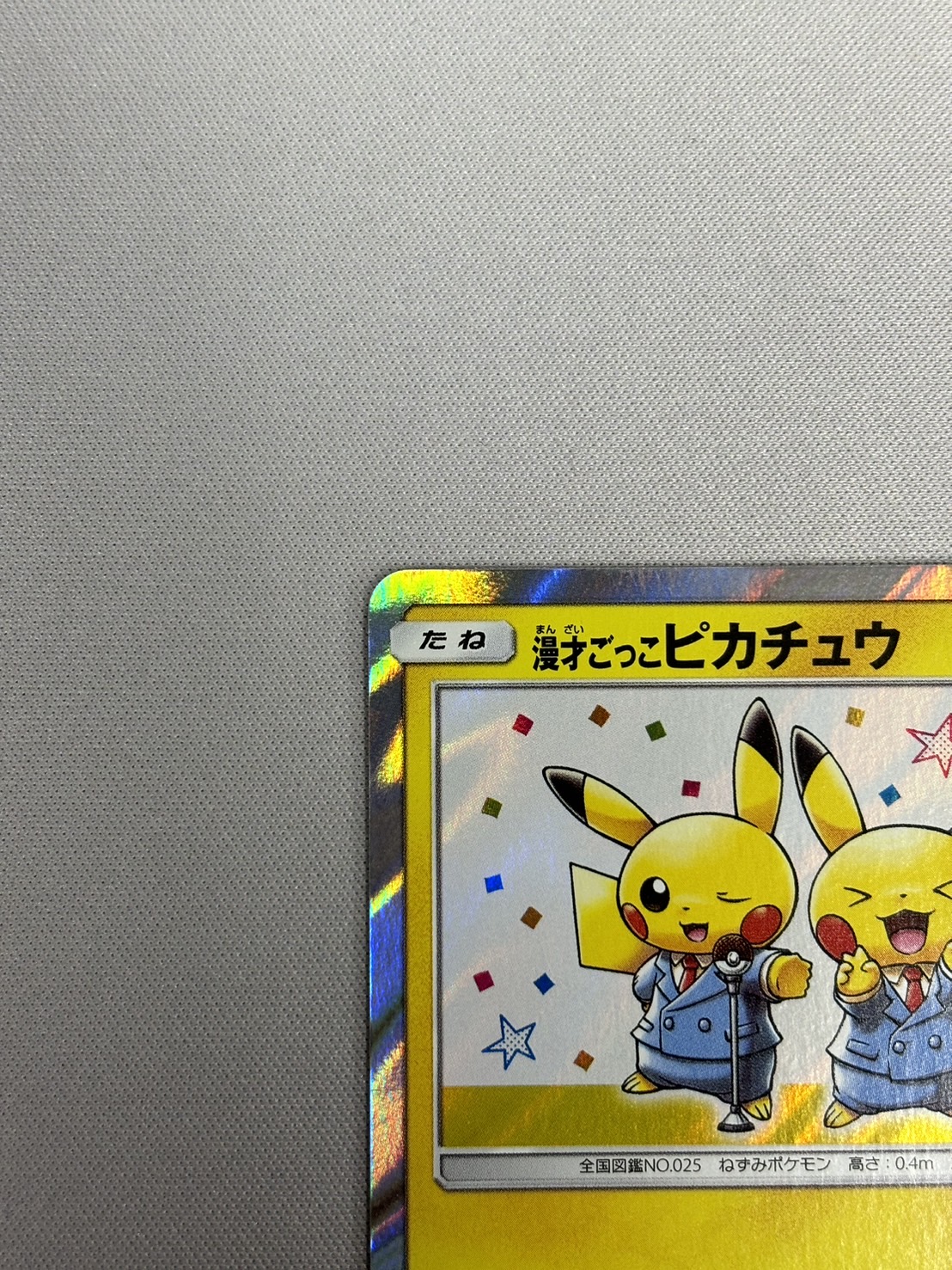 漫才ごっこピカチュウ 本物 漫才ごっこピカチュウ 漫才ごっこ