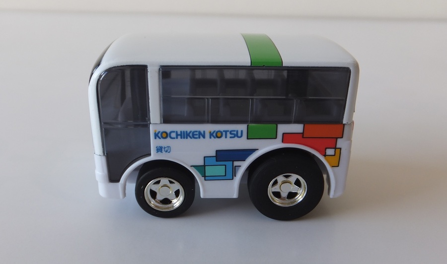 特注チョロQ まちづくり福井(株) すまいるバス（グリーン）6個セット