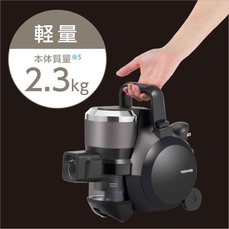 特長 | VC-S650X | 掃除機（クリーナー） | 東芝ライフスタイル株式