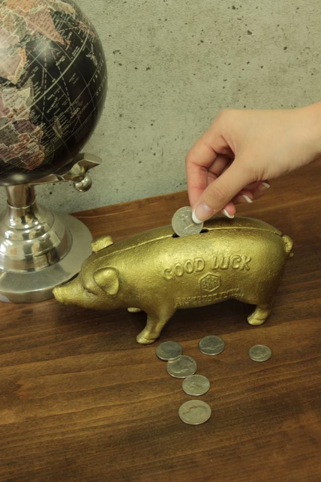 CAST IRON COIN BANK SERIES 新入荷。THE 海外雑貨! な貯金箱で