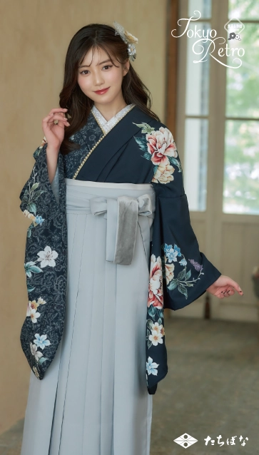 東京レトロの卒業式袴レンタル｜卒業式の袴ご紹介 MN-321