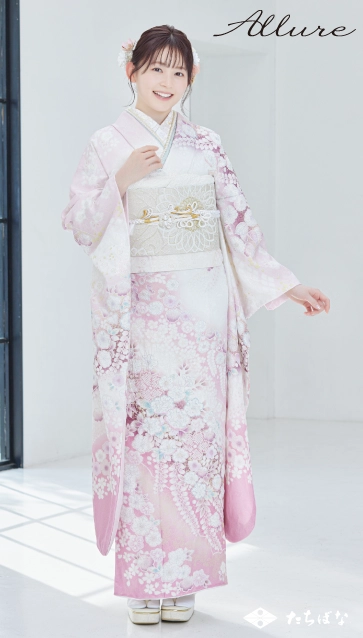久間田 琳加 ×Allure（アリュール））の振袖-ピンク|成人記念の新作振袖