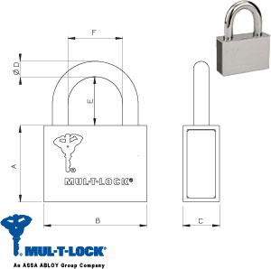 TACトレーディング株式会社｜MUL-T-LOCK 南京錠（パドロック）