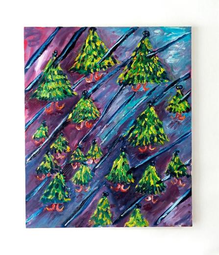 フラワーボール(3D) レッドボールFlowerball (3D) Red ball|村上隆