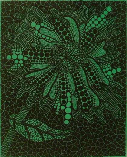 抽象的な花の水彩画 KUSAMA 抽象的な花の水彩画 KUSAMA 抽象的