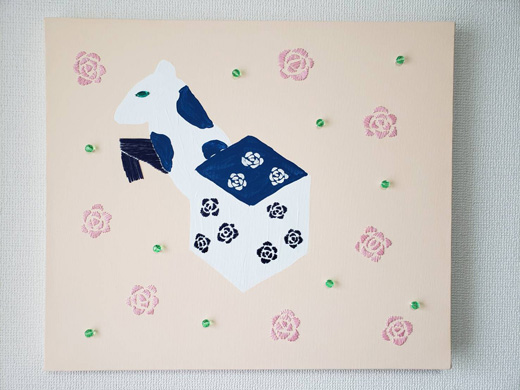 無限の網 (日仏会館ポスター)Infinity Nets (poster)|草間彌生Yayoi Kusama