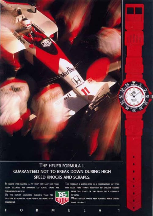 Vintage TAG Heuer Formula 1 Collection | TAG Heuer ®