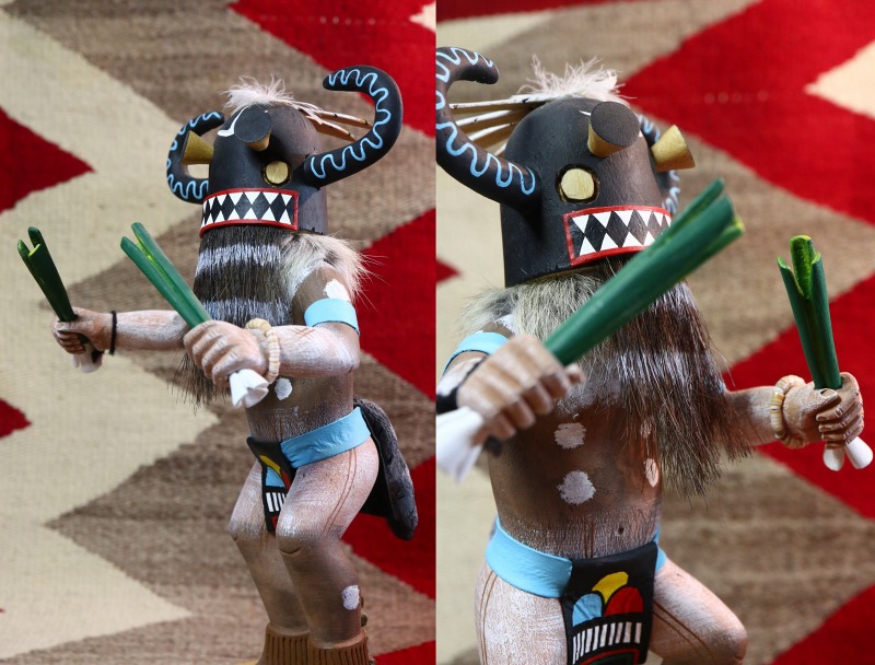 アンティーク カチナドール ウルフダンサー フィギュア 人形 【公式通販】