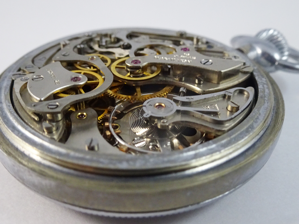 ハミルトン 軍用クロノグラフ 懐中時計 キャリバー23 横須賀腕時計