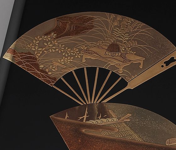 文箱 扇面源氏香蒔絵は、蒔絵の良さを凝縮した美しい文箱 | 輪島塗の