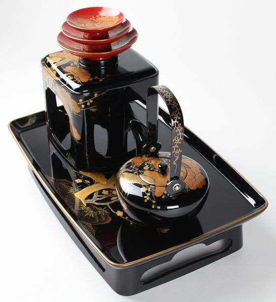 屠蘇器 松竹梅蒔絵 1,210,000円（税込） | 輪島塗の塗師屋 輪島漆器