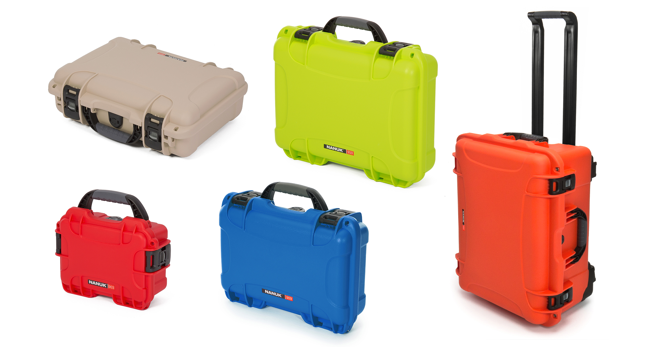 防水キャリングケース (カラーバージョン) NANUK社製ハードケース