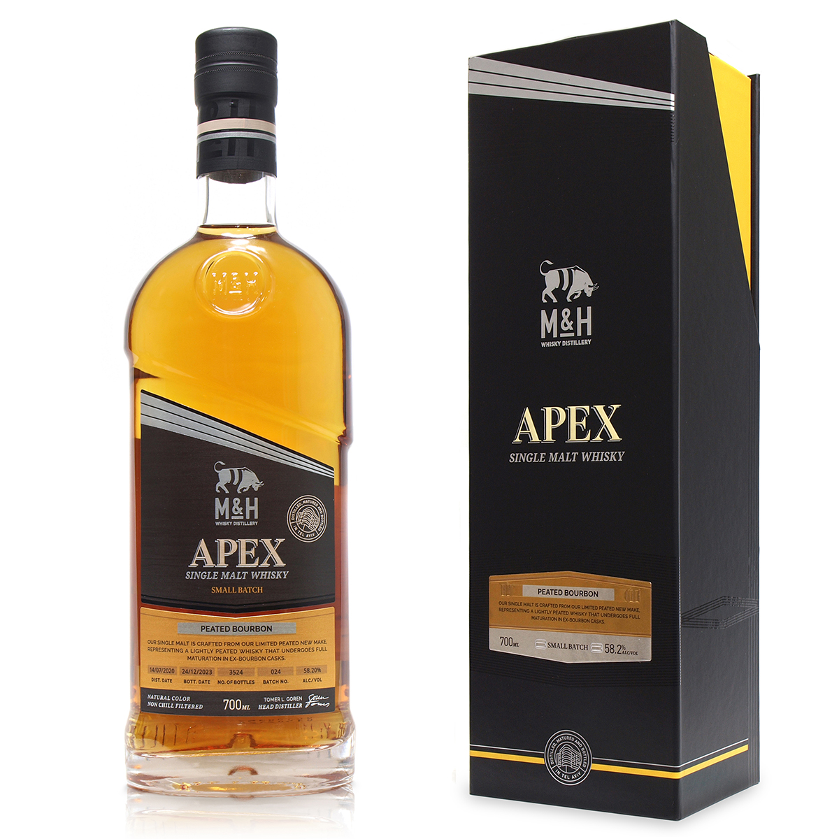 キルケラン8年 バーボンカスク 55.8％ 700ml 高木酒店｜ウイスキーを