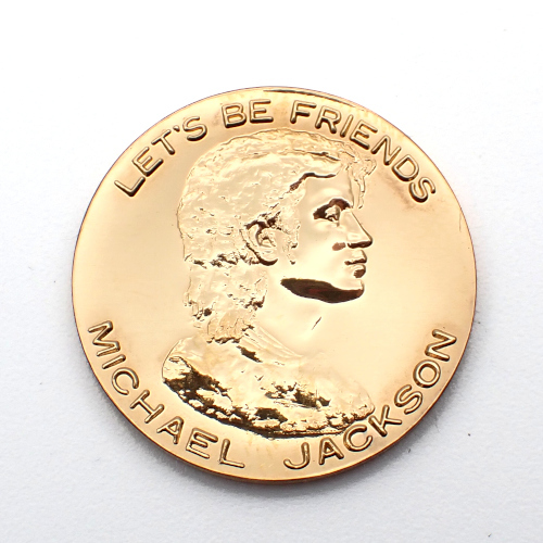 マイケルジャクソン来日記念メダル マイケルジャクソン来日記念コイン