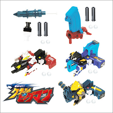 クラッシュビーダマン 7体セット ビーダマンセット （クラッシュ