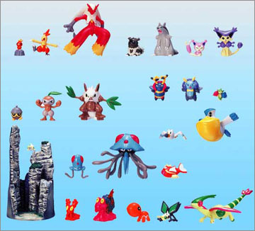 さとし 立体ポケモン図鑑 フィギュア ポケットモンスター 立体ポケモン