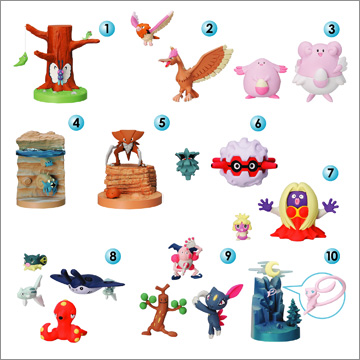 立体ポケモン図鑑 ポワルン 立体ポケモン図鑑DP07｜商品情報｜タカラ