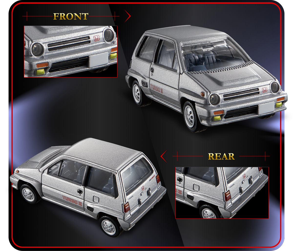 35 ホンダ シティ ターボⅡ｜トミカプレミアム｜tomica｜トミカ