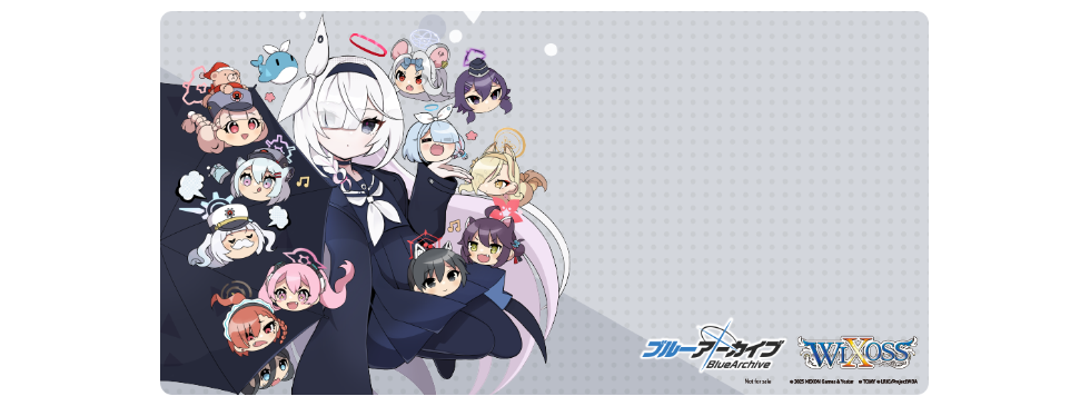 WIXOSS ブルーアーカイブ プレイマット ウィクロス ブルアカ
