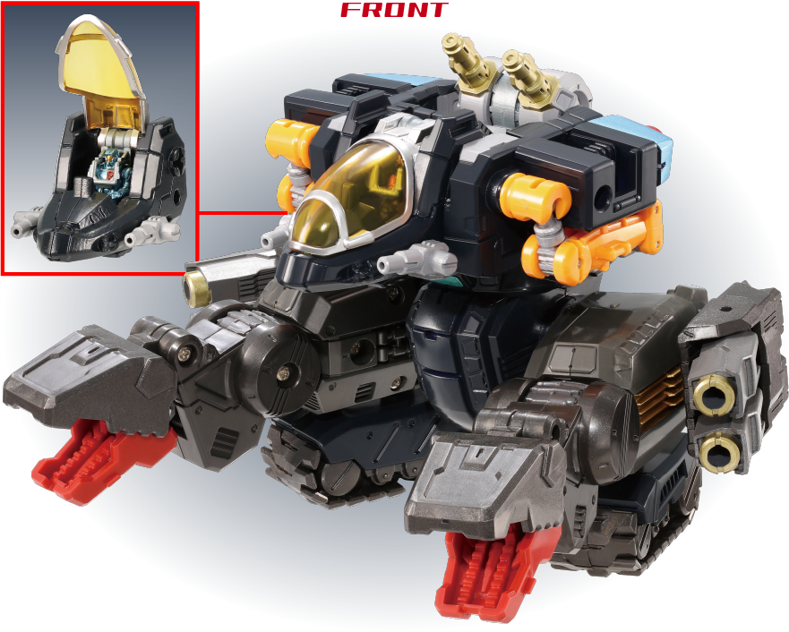 ダイアクロン DA-80 ビッグパワードGV ヴァースキャリバー タカラトミー DA-80 ビッグパワードGV<ヴァースキャリバー>｜プロダクト