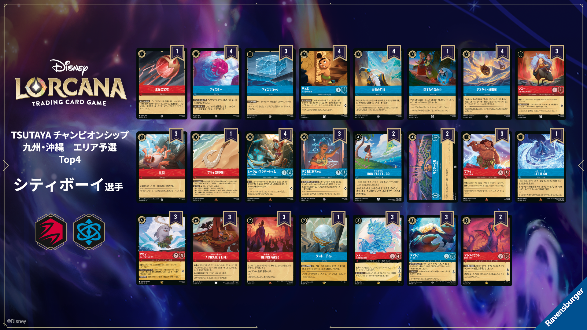 ディズニー ロルカナ 引退 アンバースティール ルビーアメジスト