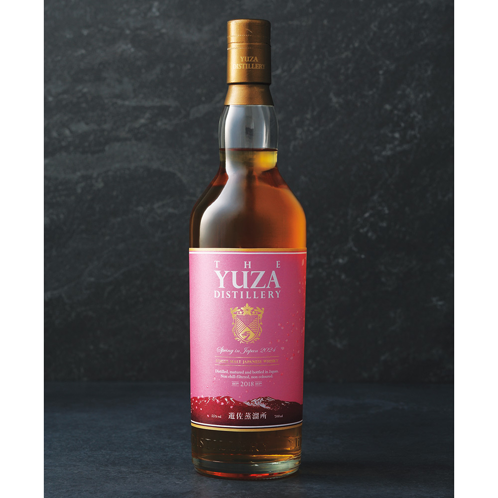 YUZAシングルモルトジャパニーズウイスキースプリング イン ジャパン