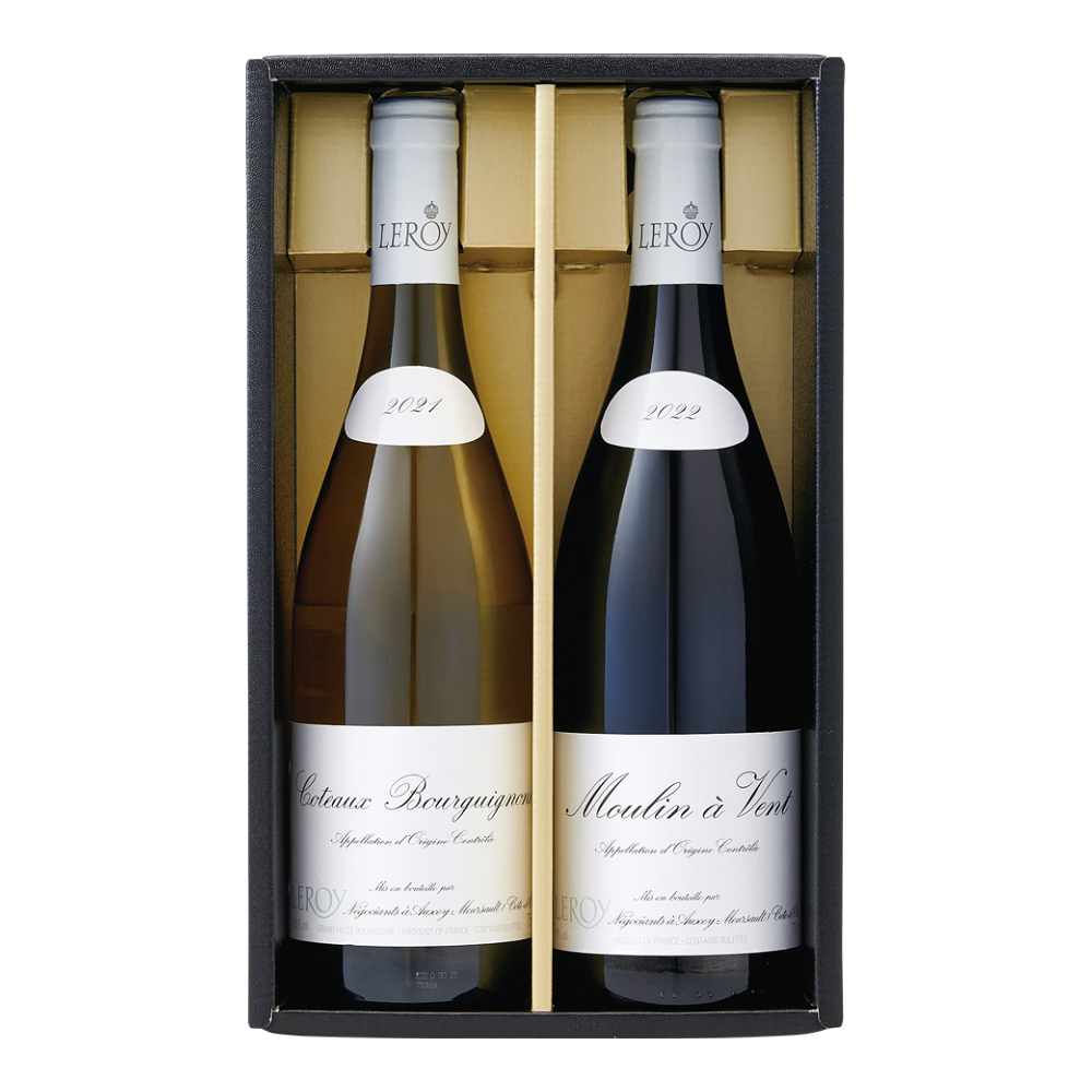LEROY ワインセット 白2015年・赤2020年 ルロワ〉紅白ワイン詰合せ
