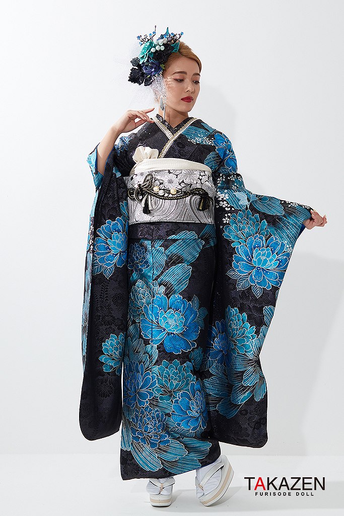 Kazu☆ギャル振袖No.3【身長155㎝〜165㎝の方向け】振袖