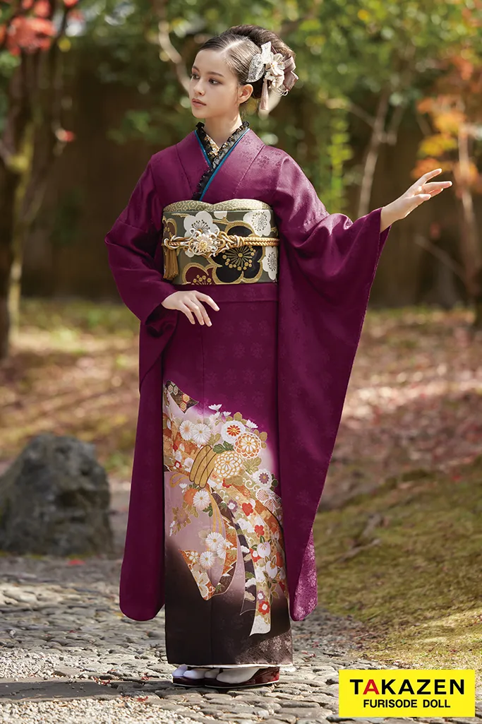 NO318 売約済み 成人式 正絹振袖 全て揃う 振袖フルセット NO318