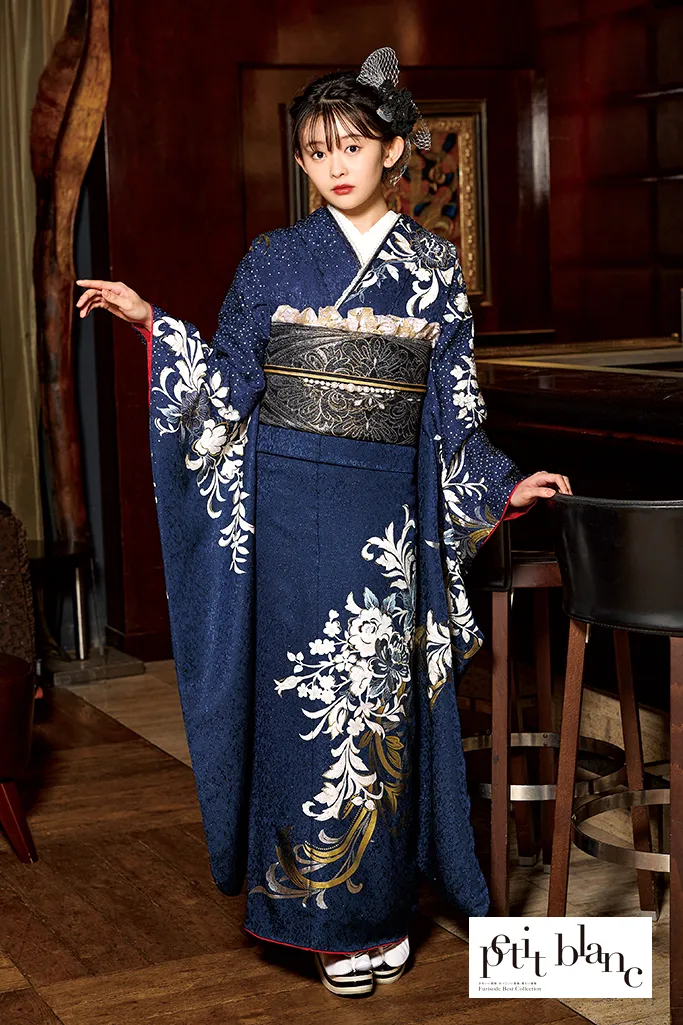 振袖 フルセット新品未使用在庫処分かっこいい成人式正絹袋帯