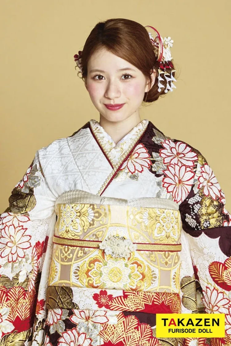 振り袖 フルセット 別誂長襦袢付 成人式 絞り入り 金彩加工 刺繍入り