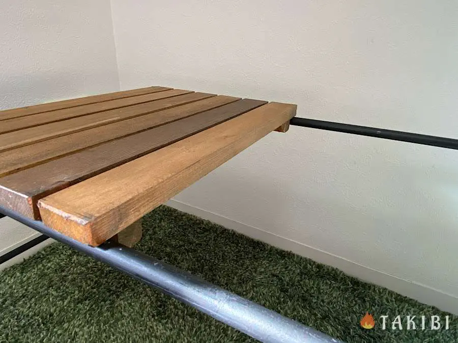 アイアン工房 アイアンテーブル(細板)＋ブラックマルチプレート＋専用