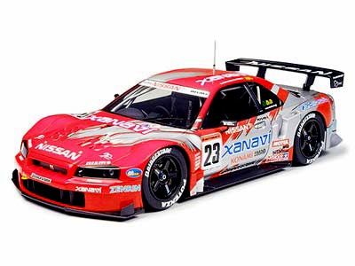 タミヤ 1/24 スポーツカーシリーズ ザナヴィ ニスモ GT-R（R34） | タミヤ
