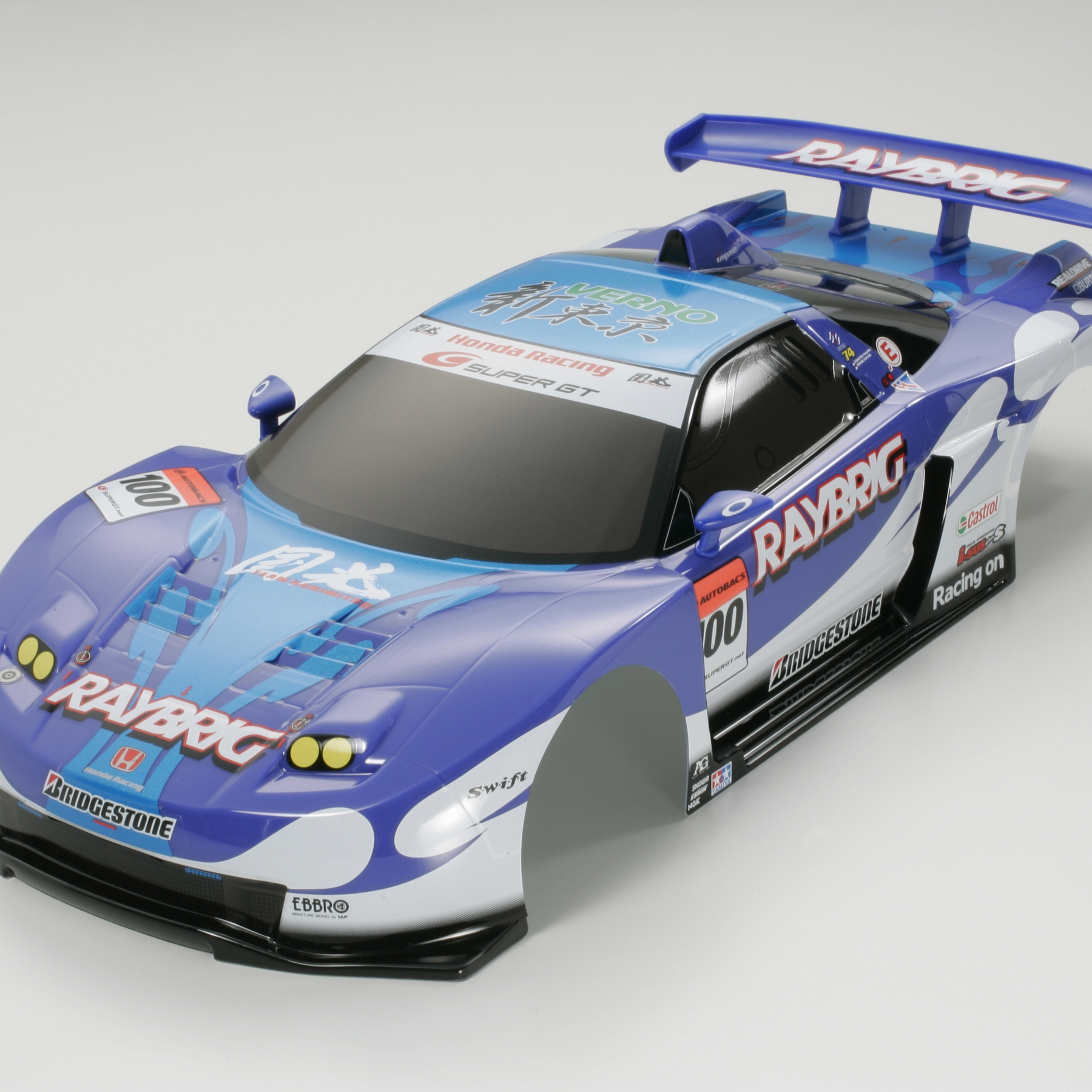 Rc Body Set Raybrig Nsx 2005 Lightweight Finished / Tamiya USA