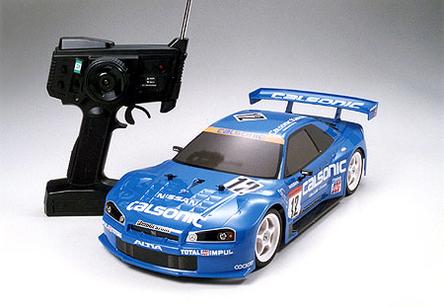 Rc Rtr Calsonic Gt-R 2003 Tt01 / Tamiya USA